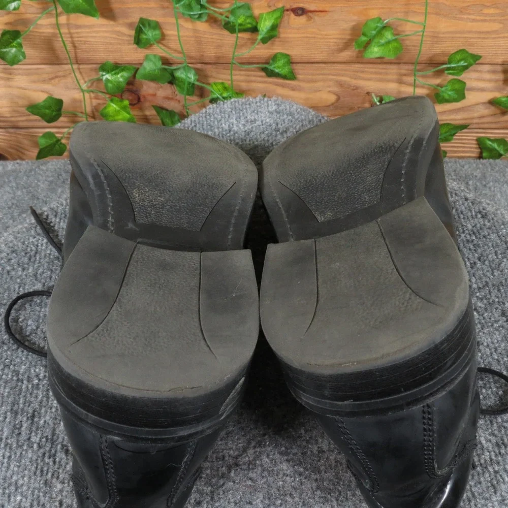 Alfani Domingo Mens Size 12‎ Black Leather Lace Up Chukka Dress Ankle Shoes